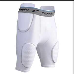 Men’s small Chamorro white padded sports girdle